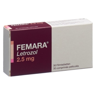 FEMARA (PI) Filmtabl 2.5 mg FEMARA (PI) Filmtabl 2.5 mg