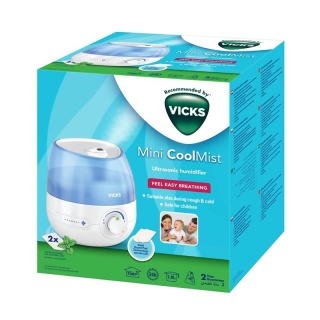 Ультразвуковой увлажнитель холодного воздуха Vicks Mini VUL525E Ультразвуковой увлажнитель холодного воздуха Vicks Mini VUL525E