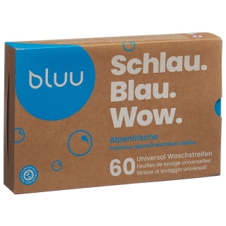 Полоски для стирки BLUU Альпийская свежесть Полоски для стирки BLUU Альпийская свежесть
