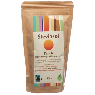STEVIASOL Panela Vollrohrzucker doppelt süss STEVIASOL Panela Vollrohrzucker doppelt süss