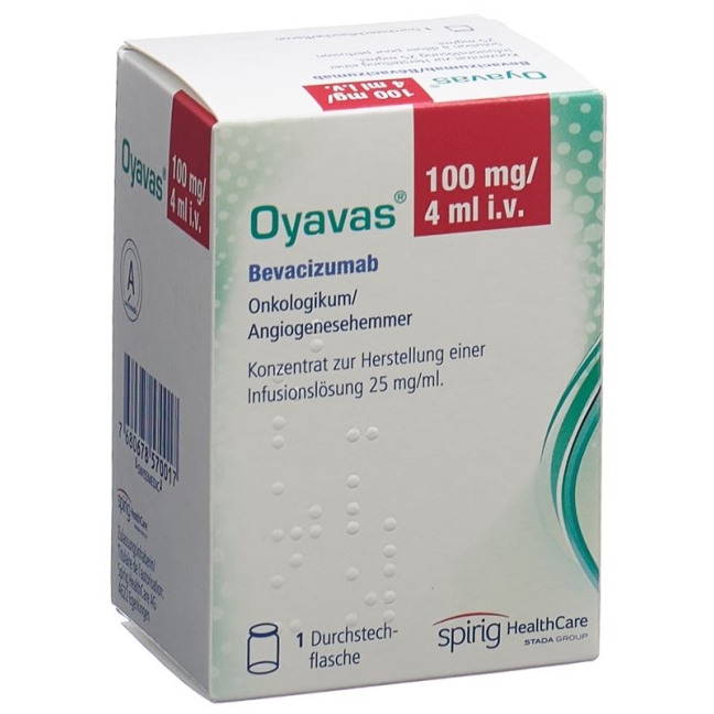 OYAVAS Inf Konz 100 mg/4ml