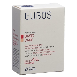 Мыло Eubos твердое парфюмированное розовое 125 г Мыло Eubos твердое парфюмированное розовое 125 г