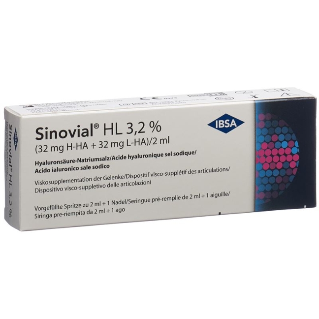 Sinovial HL Inj L&ouml;s 3,2% Фертспр 2 мл