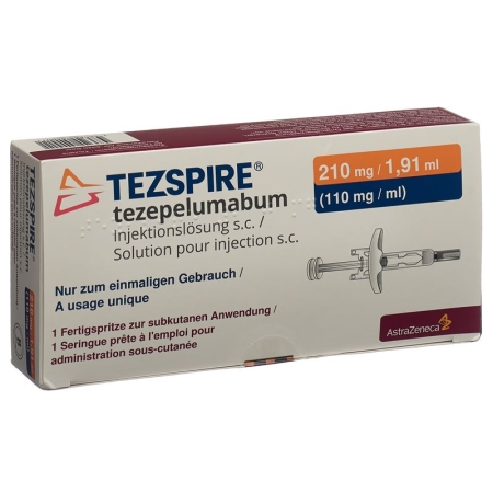 TEZSPIRE Inj L&ouml;s 210 мг/1,91мл Fertspr