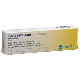 GANIRELIX Labatec Inj L&ouml;s 0,25 мг/0,5мл