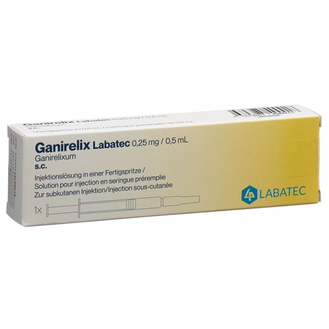 GANIRELIX Labatec Inj L&ouml;s 0,25 мг/0,5мл