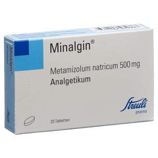 MINALGIN Tabl 500 mg oval MINALGIN Tabl 500 mg oval