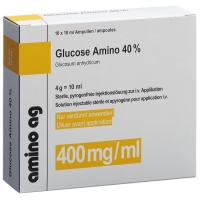 GLUCOSE Amino Inj Lös 40 % 10ml Amp GLUCOSE Amino Inj Lös 40 % 10ml Amp