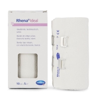 Бинт эластичный Rhena Ideal 10смх5м белый Бинт эластичный Rhena Ideal 10смх5м белый
