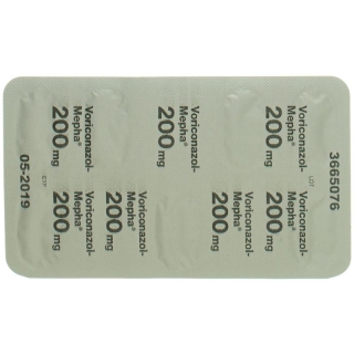 Voriconazole Mepha Lactab 200 mg 28 pcs