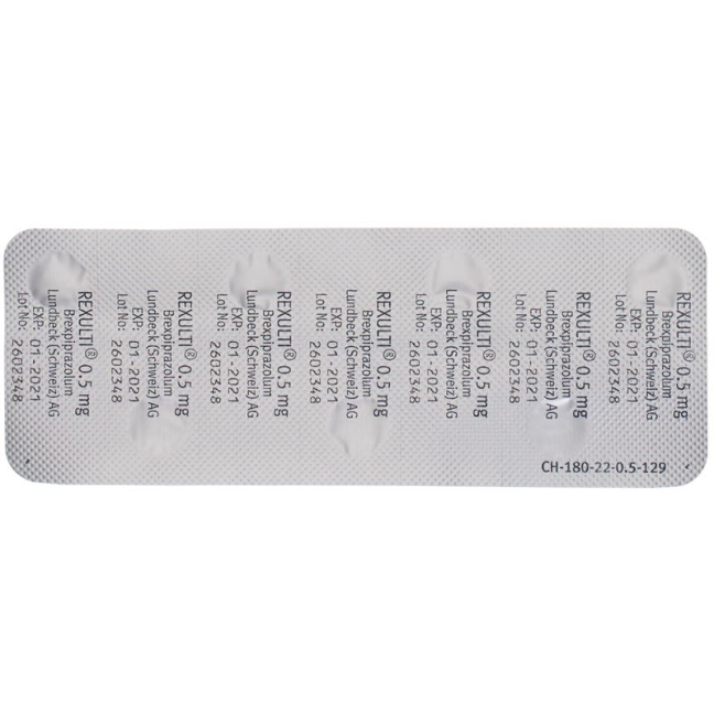 Rexulti Filmtabletten 0.5mg 7 Stück