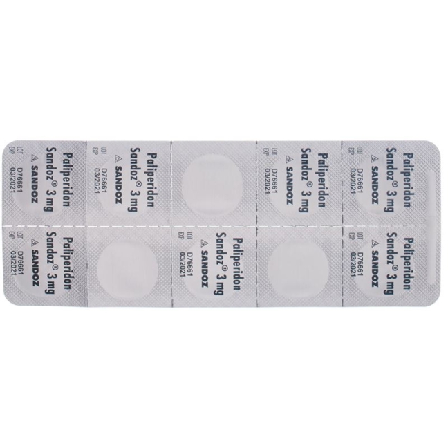 Paliperidon Sandoz Retard Tabletten 3mg 28 Stück