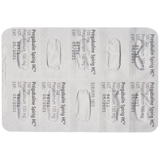 Pregabalin Spirig HC Kapseln 100mg (neu) 84 Stück Pregabalin Spirig HC Kapseln 100mg (neu) 84 Stück