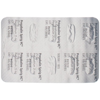 Pregabalin Spirig HC Kapseln 25mg (neu) 56 Stück Pregabalin Spirig HC Kapseln 25mg (neu) 56 Stück