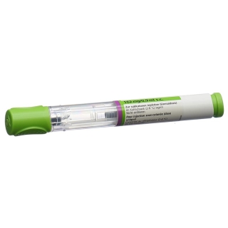 Actemra Injektionslösung 162mg/0.9ml Fertigpen 4 Stück Actemra Injektionslösung 162mg/0.9ml Fertigpen 4 Stück