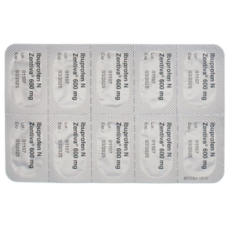 Ibuprofen N Zentiva Filmtabletten 600mg 100 Stück Ibuprofen N Zentiva Filmtabletten 600mg 100 Stück