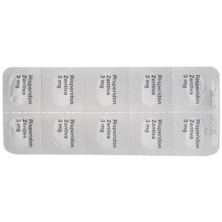 Risperidon Zentiva Filmtabletten 3mg 20 Stück