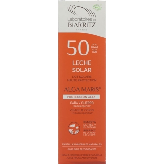 Солнцезащитное молочко Biarritz SPF 50 без дозатора духов 100мл Солнцезащитное молочко Biarritz SPF 50 без дозатора духов 100мл