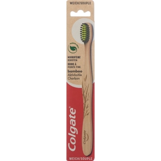 Зубная щетка Colgate Bamboo с активированным углем