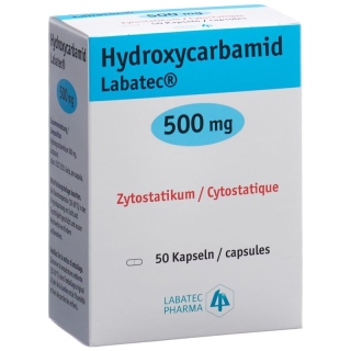 Hydroxycarbamid Labatec Kapseln 500mg 50 Stück Hydroxycarbamid Labatec Kapseln 500mg 50 Stück