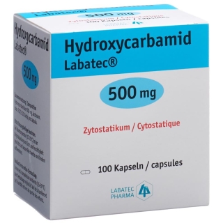 Hydroxycarbamid Labatec Kapseln 500mg 100 Stück Hydroxycarbamid Labatec Kapseln 500mg 100 Stück