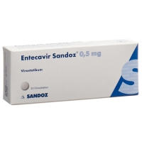Entecavir Sandoz Filmtabletten 0.5mg 30 Stück Entecavir Sandoz Filmtabletten 0.5mg 30 Stück