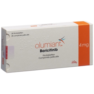 Olumiant Filmtabletten 4mg 28 Stück Olumiant Filmtabletten 4mg 28 Stück