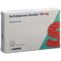 Escitalopram Sandoz Schmelztabletten 20mg 60 Stück Escitalopram Sandoz Schmelztabletten 20mg 60 Stück
