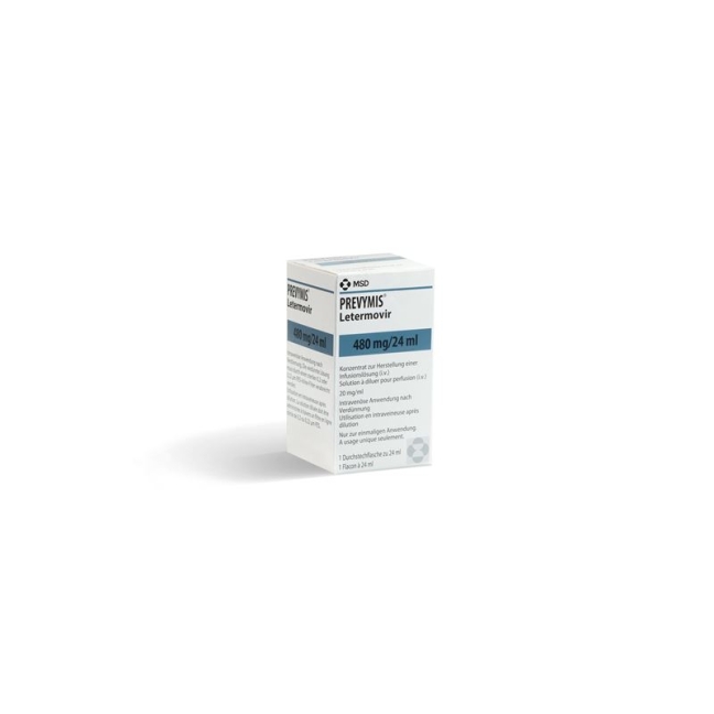 Prevymis Infusionskonzentrat 480mg/24ml Durchstechflasche