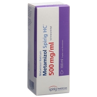 Metamizol Spirig HC Tropfen 500mg/ml (neu) 100ml Metamizol Spirig HC Tropfen 500mg/ml (neu) 100ml