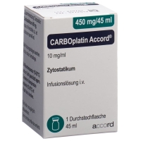 Carboplatin Accord 450mg/45ml Durchstechflasche 45ml Carboplatin Accord 450mg/45ml Durchstechflasche 45ml