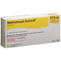 Methotrexat Accord 27.5mg/0.55ml Fertigspritze 0.55ml Methotrexat Accord 27.5mg/0.55ml Fertigspritze 0.55ml