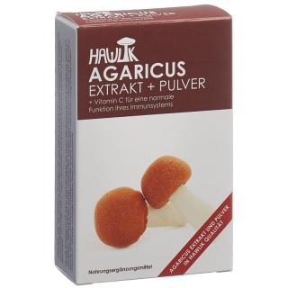 Hawlik Agaricus Extrakt + Pulver Kapseln 60 Stück Hawlik Agaricus Extrakt + Pulver Kapseln 60 Stück