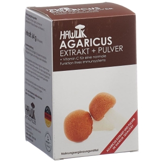 Hawlik Agaricus Extrakt + Pulver Kapseln 120 Stück Hawlik Agaricus Extrakt + Pulver Kapseln 120 Stück