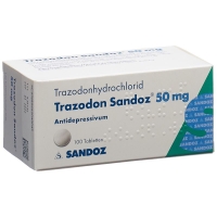 Trazodon Sandoz Tabletten 50mg 100 Stück Trazodon Sandoz Tabletten 50mg 100 Stück