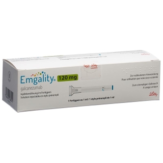 Emgality Injektionslösung 120mg/ml Fertigpen 1ml Emgality Injektionslösung 120mg/ml Fertigpen 1ml
