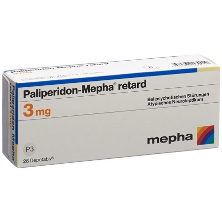 Paliperidon Mepha Retard Depotabs 3mg 28 Stück