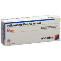 Paliperidon Mepha Retard Depotabs 9mg 28 Stück Paliperidon Mepha Retard Depotabs 9mg 28 Stück