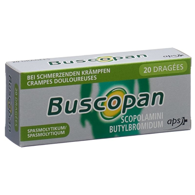 Buscopan (pi) Dragees 10mg 20 Stück