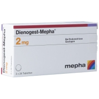 Dienogest Mepha Tabletten 2mg 3x 28 Stück Dienogest Mepha Tabletten 2mg 3x 28 Stück