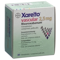 Xarelto Vascular Filmtabletten 2.5mg 30 Einz Blister Xarelto Vascular Filmtabletten 2.5mg 30 Einz Blister