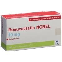 Rosuvastatin Nobel Filmtabletten 10mg 105 Stück Rosuvastatin Nobel Filmtabletten 10mg 105 Stück