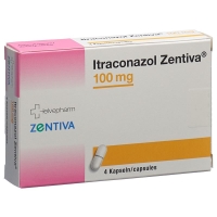 Itraconazol Zentiva 4 Kapseln 100mg 4 Stück Itraconazol Zentiva 4 Kapseln 100mg 4 Stück