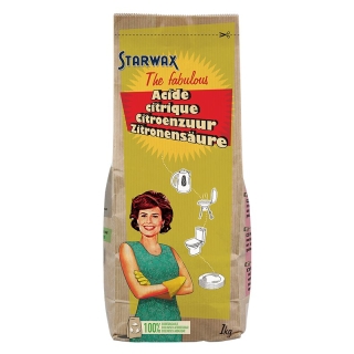 Starwax The Fabulous Zitronensäure Beutel 1kg Starwax The Fabulous Zitronensäure Beutel 1kg