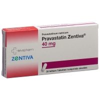 Pravastatin Zentiva Tabletten 40mg 30 Stück Pravastatin Zentiva Tabletten 40mg 30 Stück
