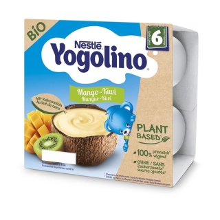 NESTLE Yogolino Bio Plant Манго Киви 6М NESTLE Yogolino Bio Plant Манго Киви 6М