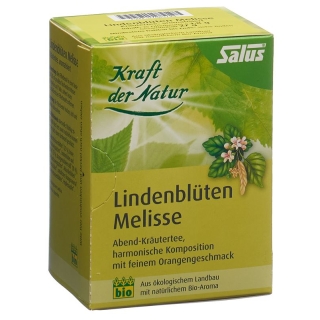 Органический пакетик чая Salus Lime Blossom с лимонной мятой, 15 шт. Органический пакетик чая Salus Lime Blossom с лимонной мятой, 15 шт.
