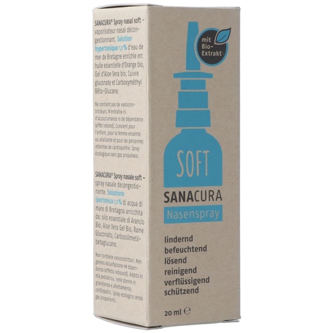 SANACURA Спрей для носа Soft Fl 20 мл