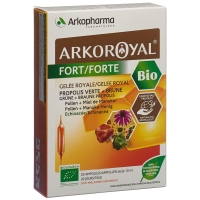 Arkoroyal Gelee Royale Forte Bio 20 Trinkampullen 10ml Arkoroyal Gelee Royale Forte Bio 20 Trinkampullen 10ml
