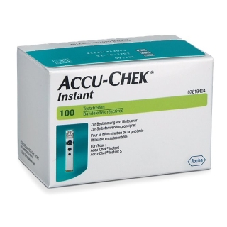 ACCU-CHEK INSTANT TESTSTREIFEN DS 100 ST ACCU-CHEK INSTANT TESTSTREIFEN DS 100 ST